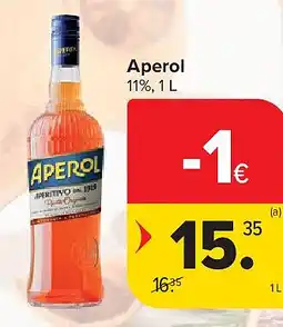 Carrefour Aperol aanbieding