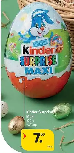 Carrefour Kinder Surprise Maxi aanbieding