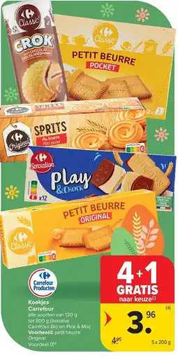 Carrefour Koekjes Carrefour aanbieding