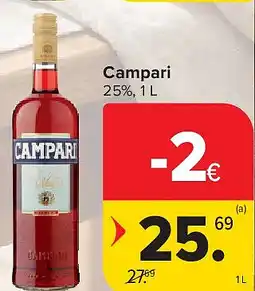 Carrefour Campari aanbieding