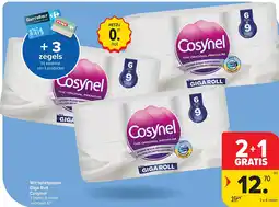 Carrefour Wit toiletpapier Giga Roll Cosynel aanbieding