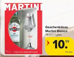 Carrefour Geschenkdoos Martini Bianco aanbieding