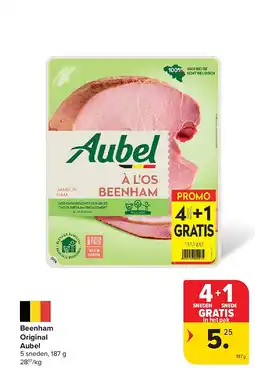 Carrefour Beenham Original Aubel aanbieding