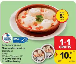 Carrefour Scharrolletjes op Normandische wijze Carrefour aanbieding