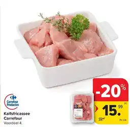 Carrefour Kalfsfricassee Carrefour aanbieding