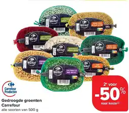 Carrefour Gedroogde groenten Carrefour aanbieding