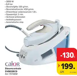 Carrefour Stoomcentrale SV8028C0 aanbieding