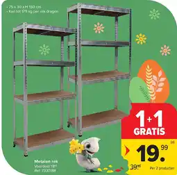 Carrefour Metalen rek aanbieding