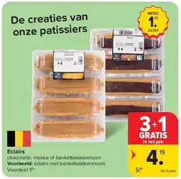 Carrefour Eclairs aanbieding