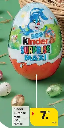 Carrefour Kinder Surprise Maxi aanbieding