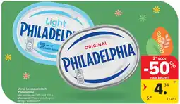 Carrefour Verse kaasspecialiteit Philadelphia aanbieding