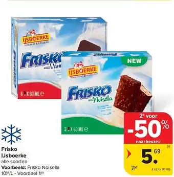 Carrefour Frisko IJsboerke aanbieding