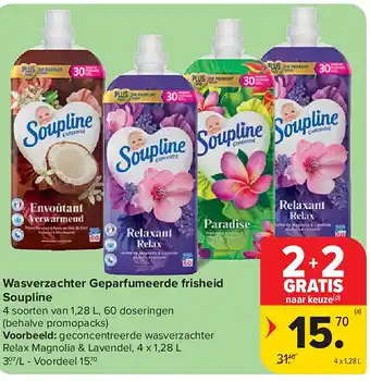 Wasverzachter Geparfumeerde frisheid Soupline