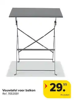Carrefour Vouwtafel voor balkon aanbieding