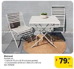 Carrefour Bistroset aanbieding