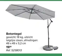 Carrefour Betontegel aanbieding