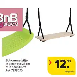 Carrefour Schommelzitje aanbieding