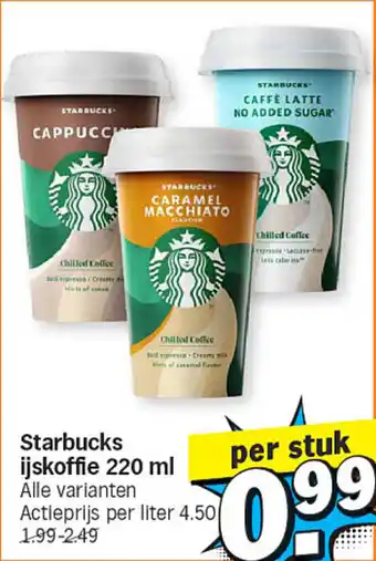 Starbucks ijskoffie