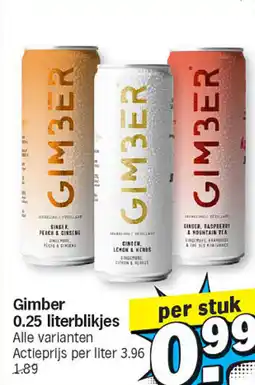 Albert Heijn Gimber aanbieding