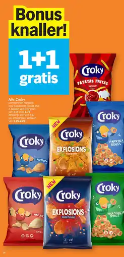 Albert Heijn Alle Croky aanbieding