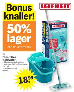 Albert Heijn Powerclean vloerwisser aanbieding