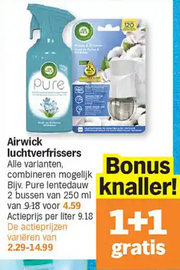 Albert Heijn Airwick luchtverfrissers aanbieding