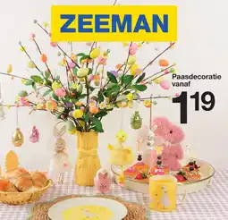 Zeeman Paasdecoratie aanbieding