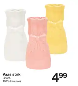 Zeeman Vaas strik aanbieding