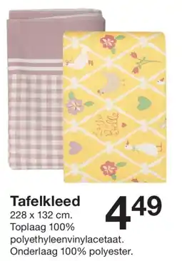 Zeeman Tafelkleed aanbieding