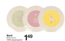 Zeeman Bord aanbieding