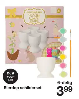 Zeeman Eierdop schilderset aanbieding