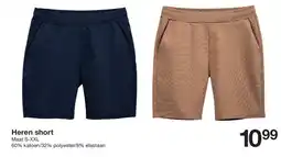 Zeeman Heren short aanbieding