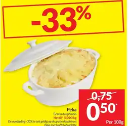 Intermarché Peka gratin dauphinois aanbieding