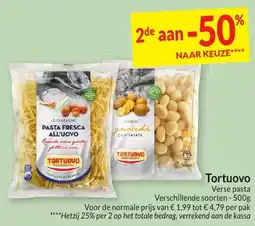 Intermarché Tortuovo Verse pasta aanbieding