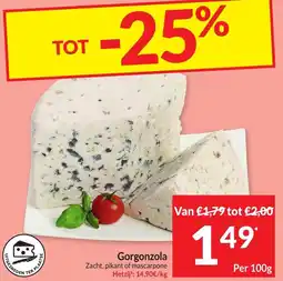 Intermarché Gorgonzola Zacht, pikant of mascarpone aanbieding