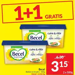 Intermarché Becel Bakken en braden aanbieding