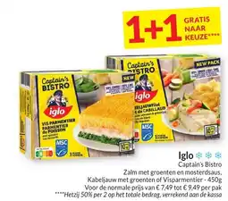 Intermarché Iglo Captain's Bistro aanbieding