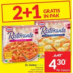 Intermarché Dr.Oetker Ristorante 4 kazen of Royale aanbieding