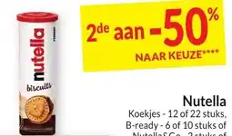 Intermarché Nutella aanbieding