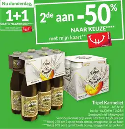 Intermarché Tripel Karmeliet aanbieding