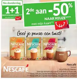 Intermarché Nescafé Instant aanbieding