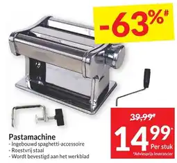 Intermarché Pastamachine aanbieding