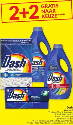 Intermarché Dash Wasmiddel aanbieding