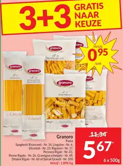 Intermarché Granoro Pasta aanbieding
