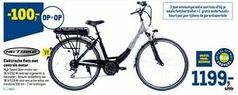 Makro Elektrische fiets met centrale motor aanbieding
