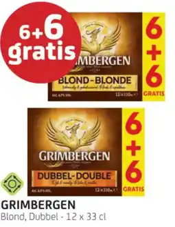 BelBev Grimbergen blond, dubbel aanbieding