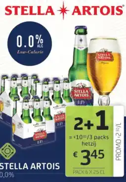 BelBev Stella artois 0,0% aanbieding