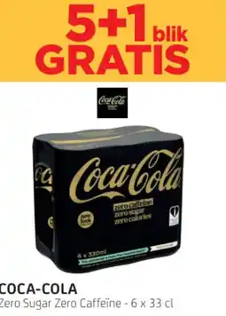 BelBev Coca-Cola Zero Sugar Zero Caffeïne aanbieding