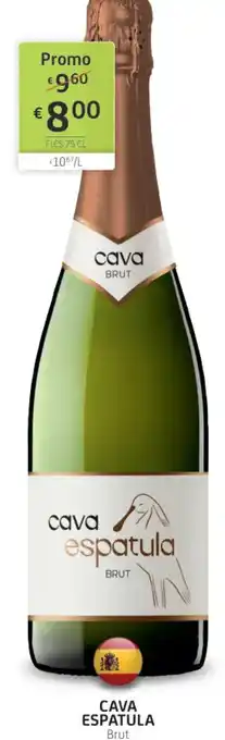 BelBev Cava espatula brut aanbieding