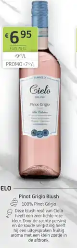 BelBev Cielo Pinot Grigio Blush aanbieding